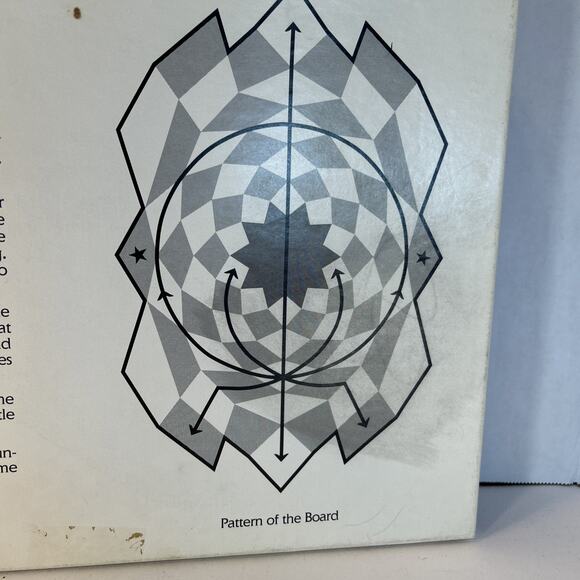 Star Chess Board Game Circular Spiral Straight Maneuvers Complete w/ Box - Picture 5 of 9
